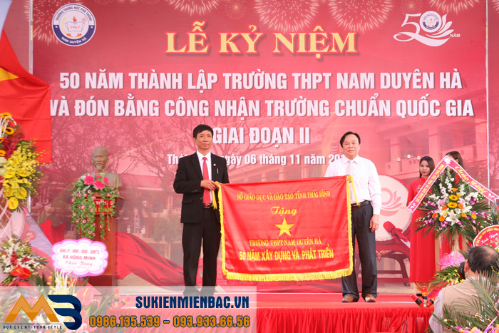 Lễ kỷ niệm 50 năm THPT Nam Duyên Hà