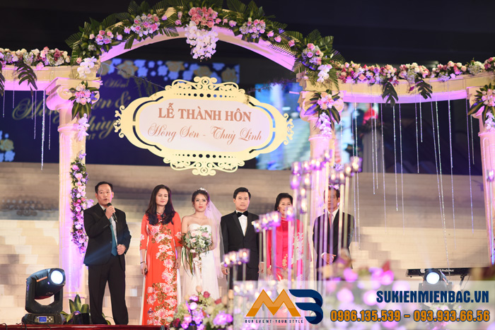 Đám cưới VIP Hồng Sơn - Thùy Linh