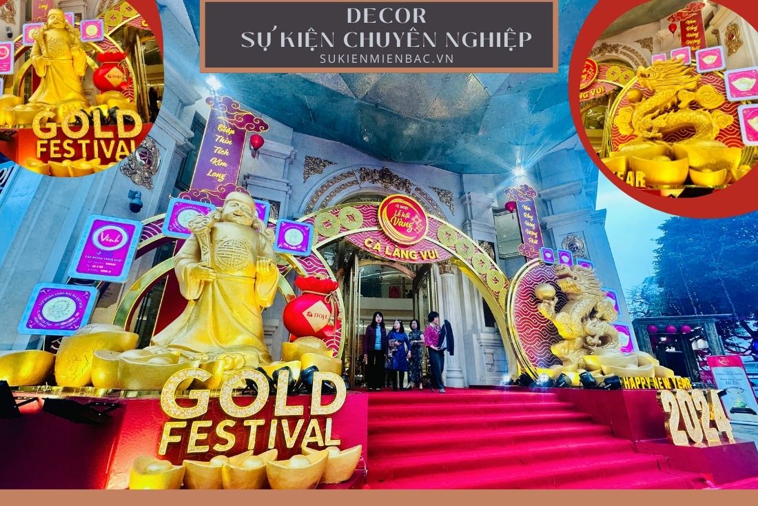Trang trí tết: Lễ hội vàng Doji 2024